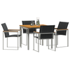 HageSpisestueSett 5 pcs Solid Teaktre