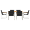 HageSpisestueSett 7 pcs Solid Teaktre