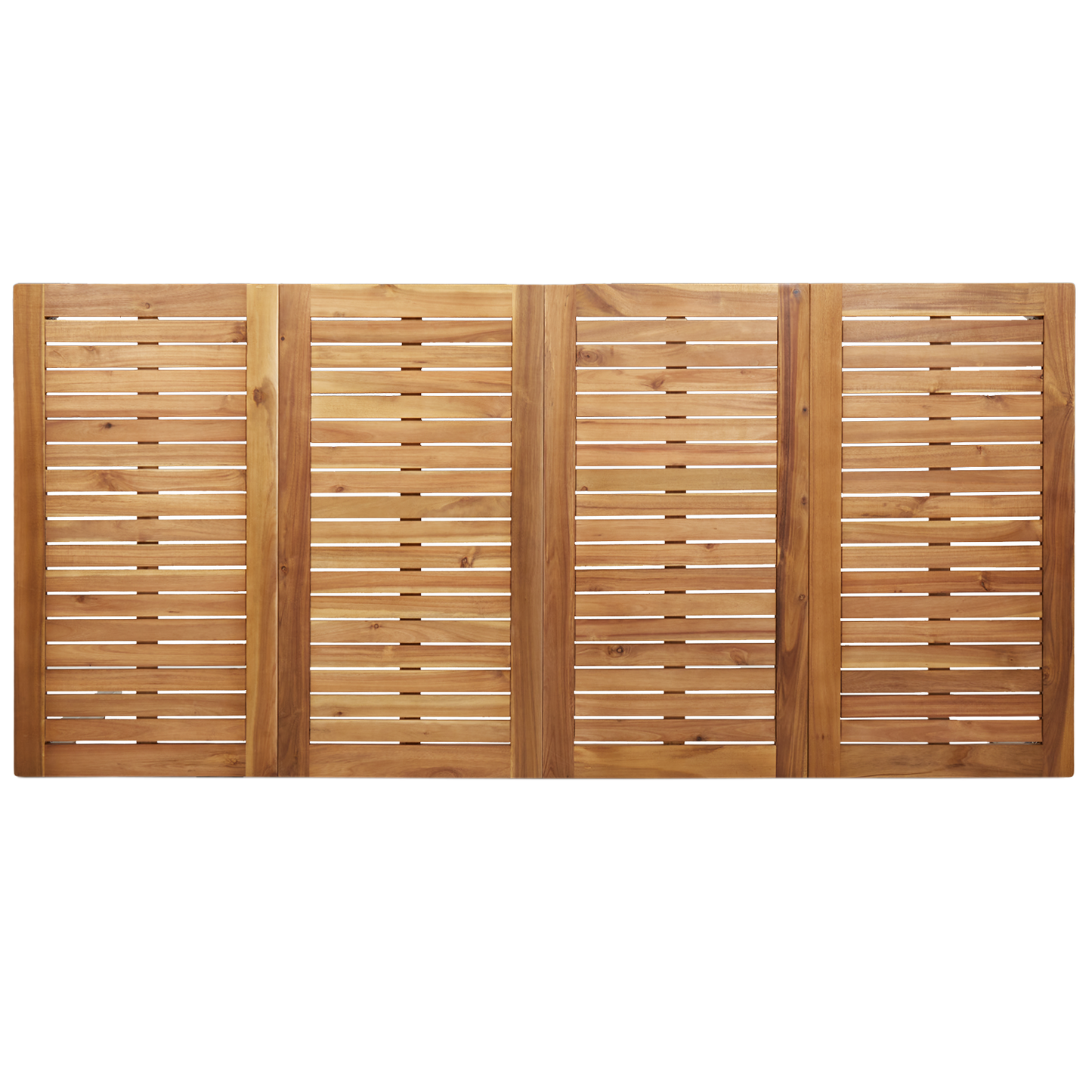 Hage Spisegruppe 5 pcs Massiv akasie tre og rustfritt stål