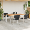 HageSpisestueSett 5 pcs Solid Teaktre
