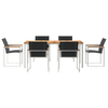 HageSpisestueSett 7 pcs Solid Teaktre