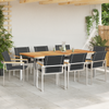 HageSpisestueSett 9 pcs Solid Teaktre