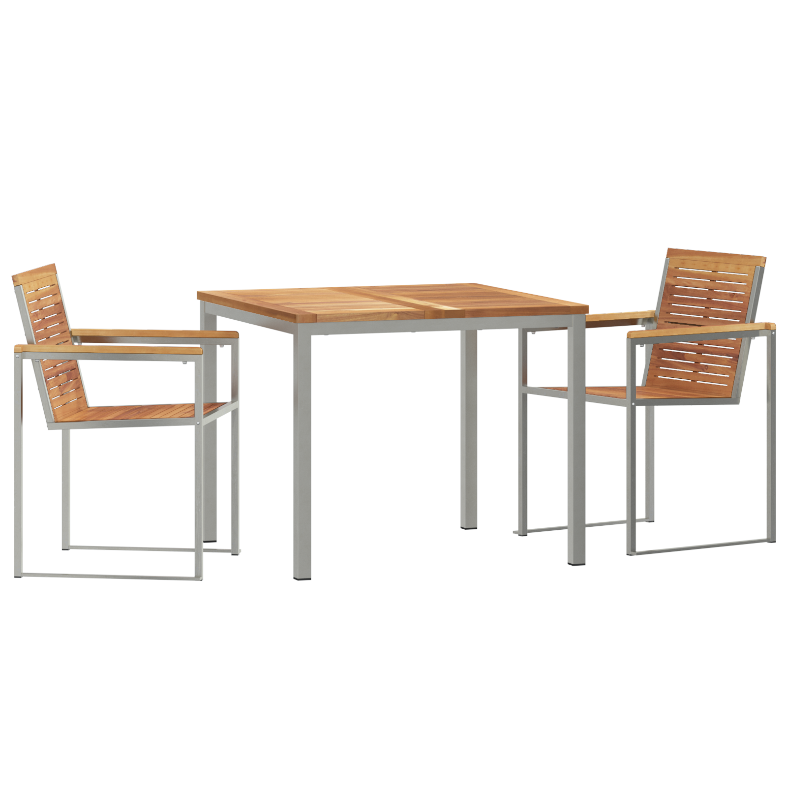 Hage Spisegruppe 3 pcs Massivt teaktre