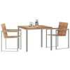 Hage Spisegruppe 3 pcs Massivt teaktre
