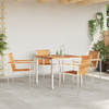 Hage Spisegruppe 5 pcs Massivt teaktre