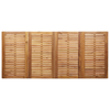 Hage Spisegruppe 7 pcs Massivt teaktre