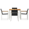 HageSpisestueSett 5 pcs Solid Teaktre