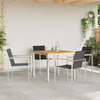 HageSpisestueSett 5 pcs Solid Teaktre