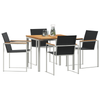 HageSpisestueSett 5 pcs Solid Teaktre