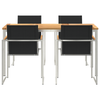 HageSpisestueSett 5 pcs Solid Teaktre