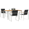 HageSpisestueSett 5 pcs Solid Teaktre