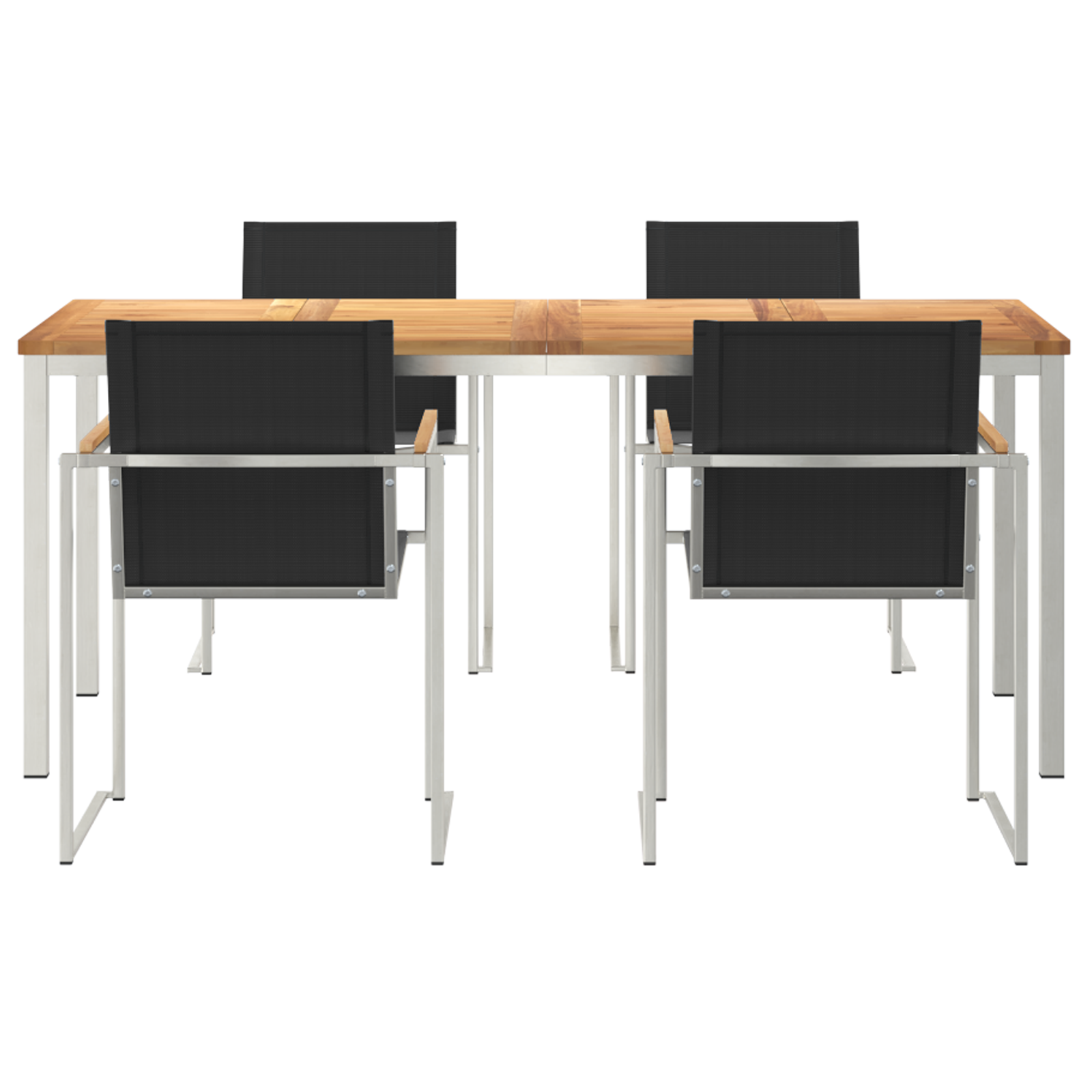 HageSpisestueSett 5 pcs Solid Teaktre