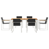 HageSpisestueSett 7 pcs Solid Teaktre