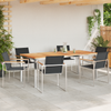 HageSpisestueSett 7 pcs Solid Teaktre
