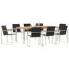 HageSpisestueSett 7 pcs Solid Teaktre