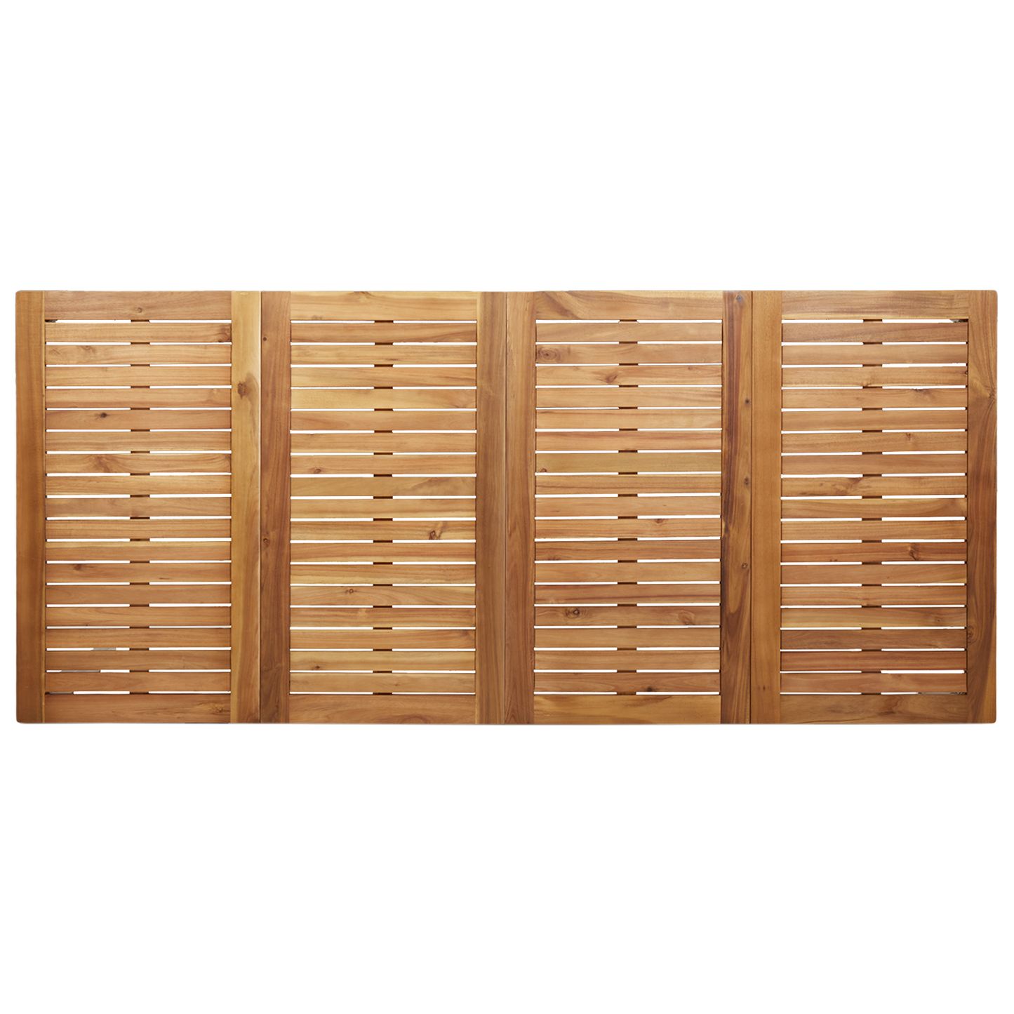 Hage Spisegruppe 9 pcs Massiv teak og rustfritt stål