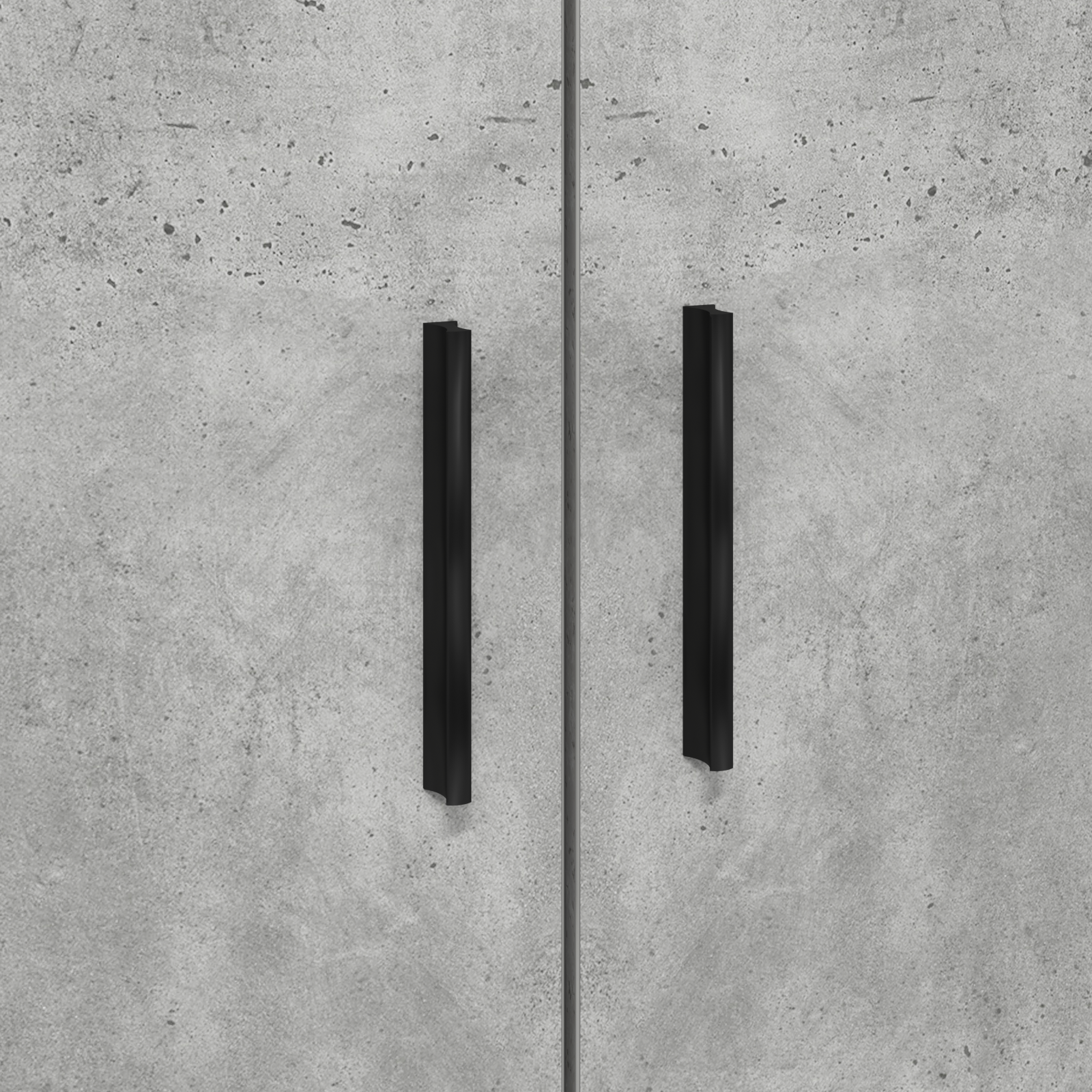 Sengestamme med skuff Betonggrå 70 x 190 cm Konstruert tre