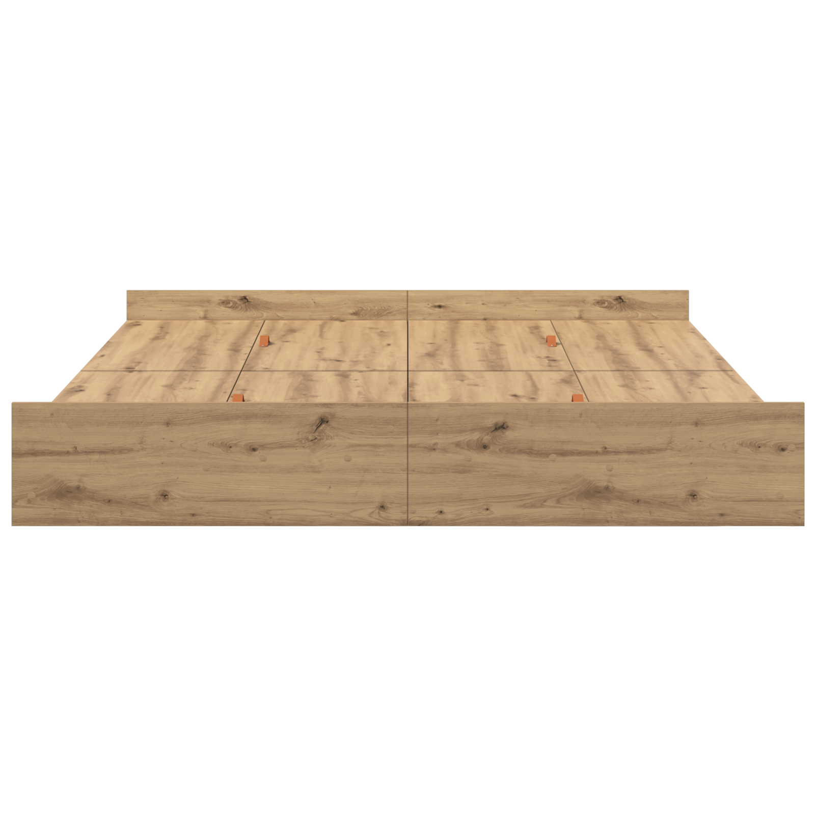 Seng med lagring Artisan Eik 180 x 200 cm Konstruert tre