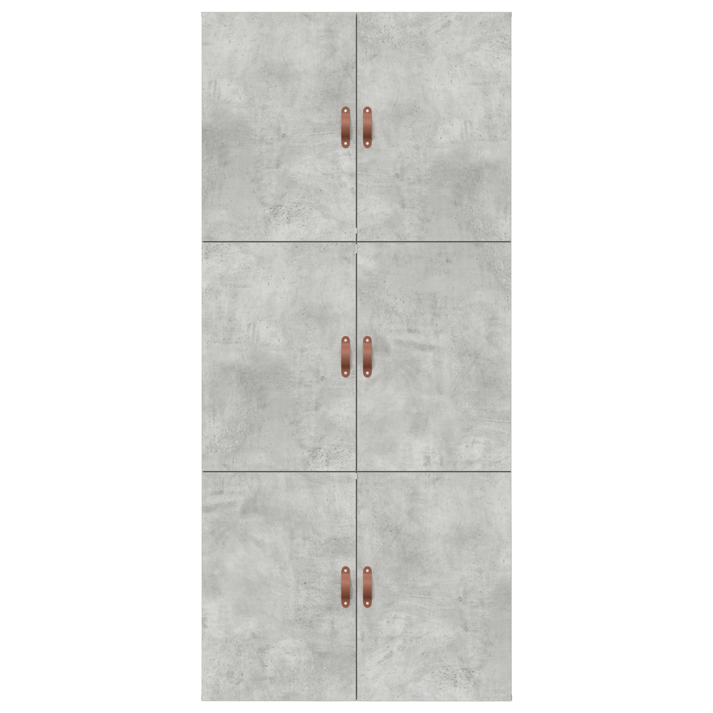Seng med lagring Betonggrå 100 x 200 cm Konstruert tre