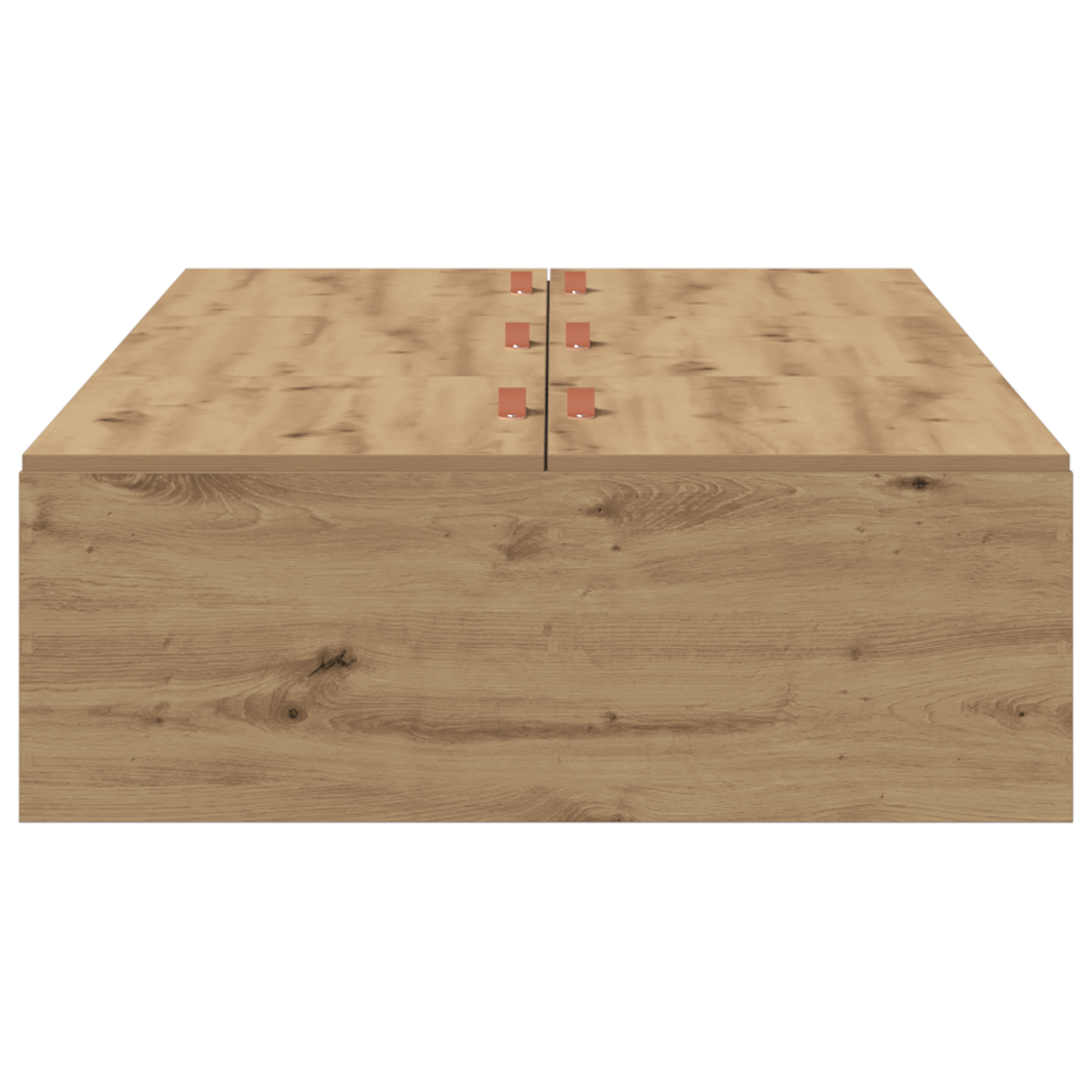 Seng med lagring Artisan Eik 100 x 200 cm Konstruert tre