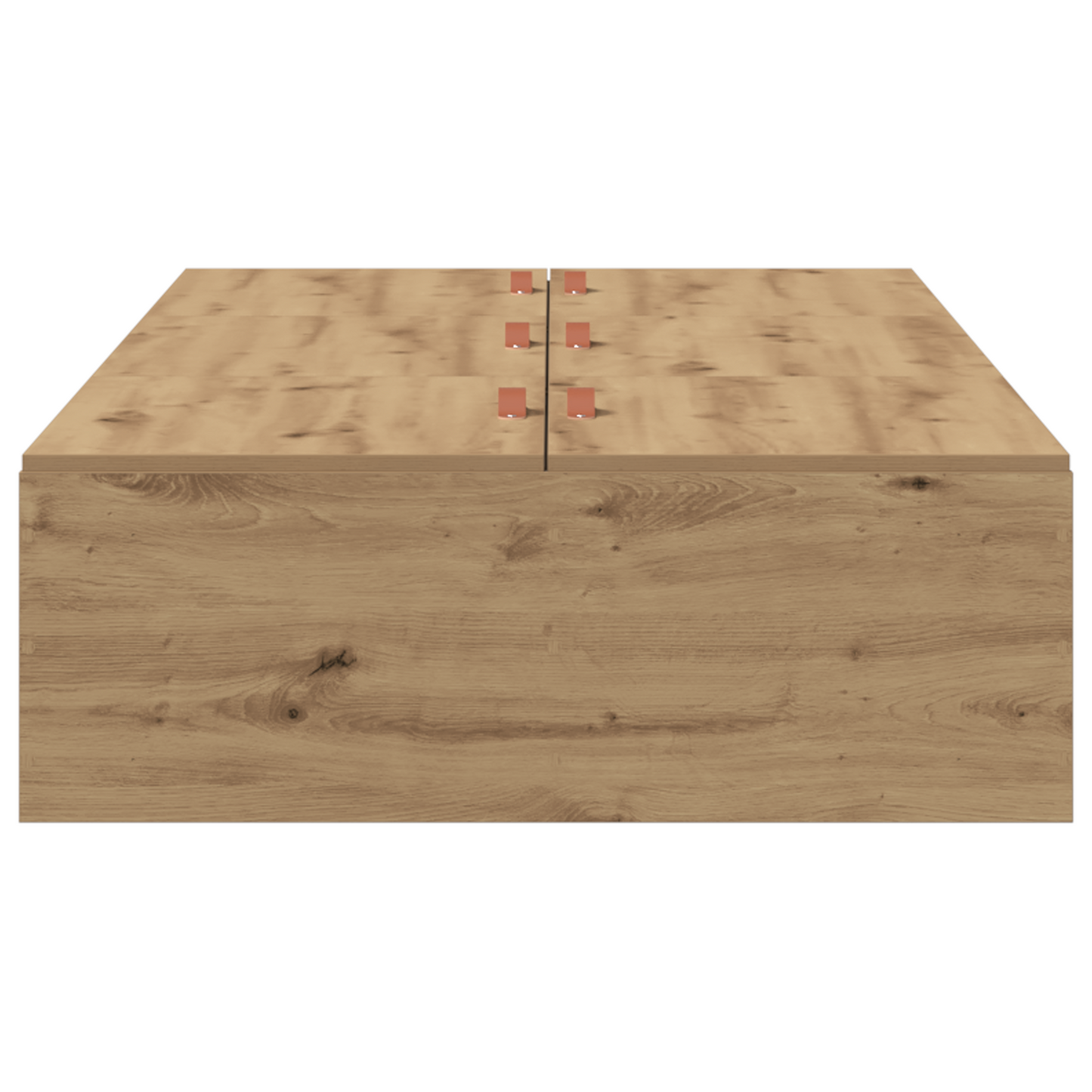 Seng med lagring Artisan Eik 100 x 200 cm Konstruert tre