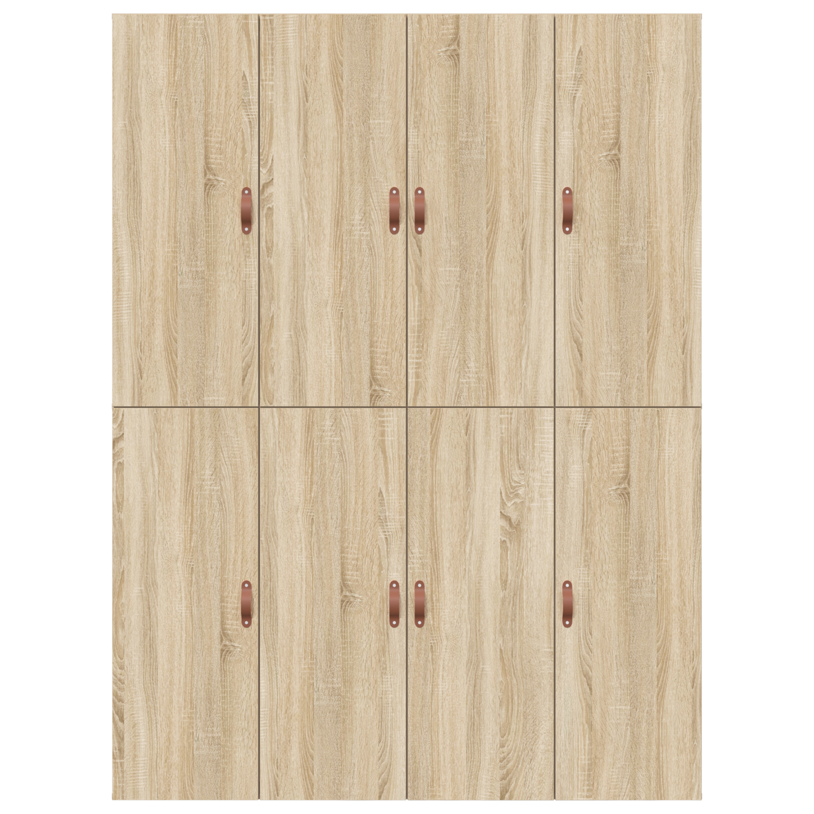 Seng med lagring Sonoma eik 140 x 200 cm Konstruert tre