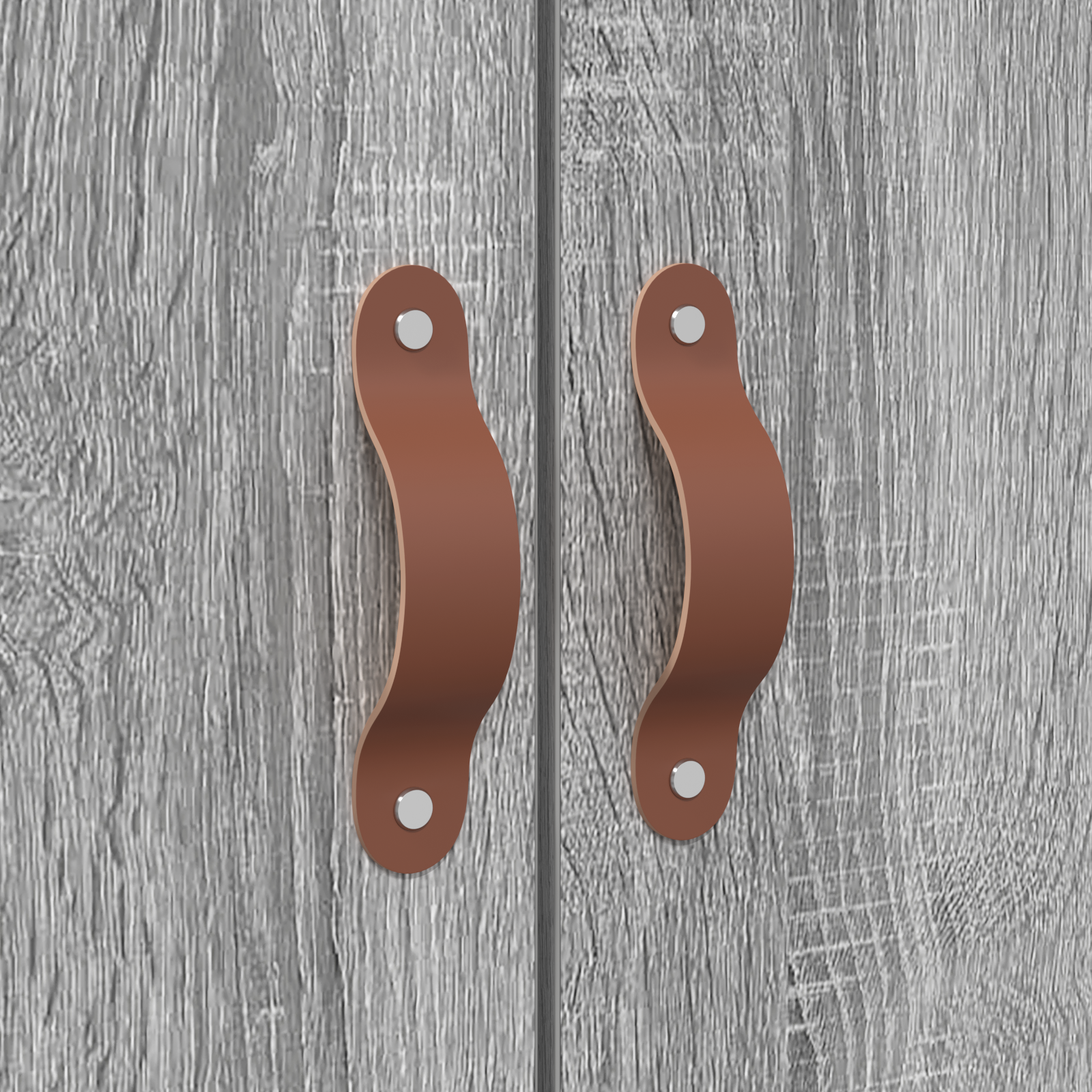 Seng med lagring Grå Sonoma 120 x 190 cm Konstruert tre