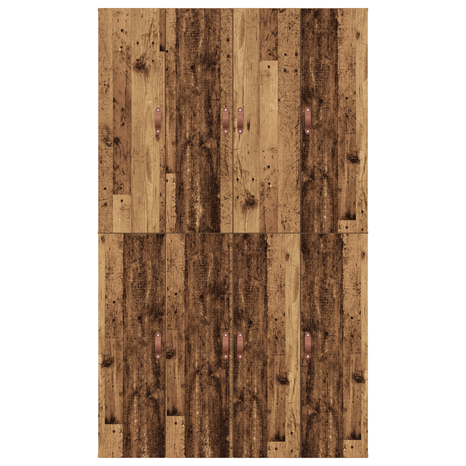 Seng med lagring Gamle tre 120 x 190 cm Konstruert tre