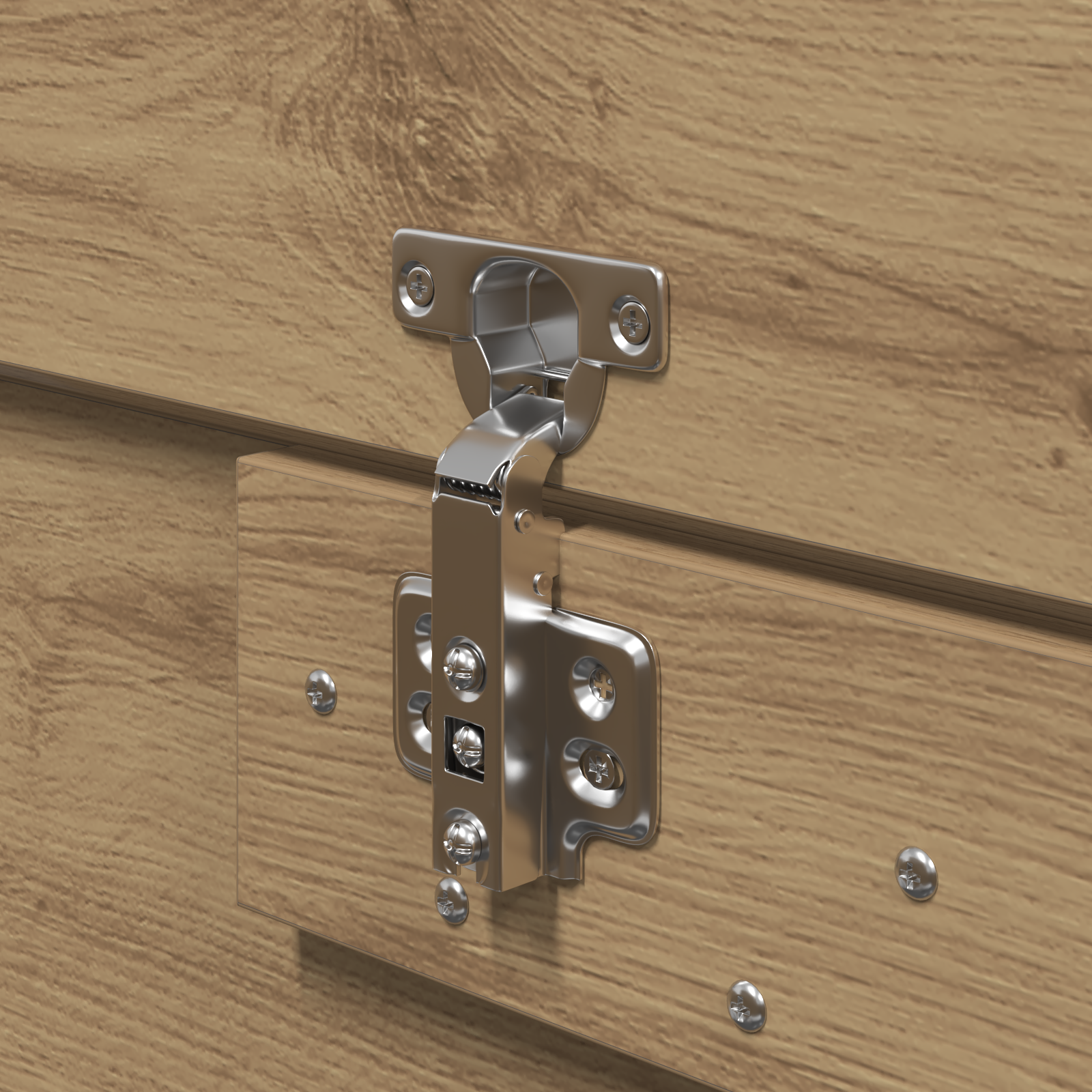 Seng med lagring Artisan Eik 120 x 190 cm Konstruert tre