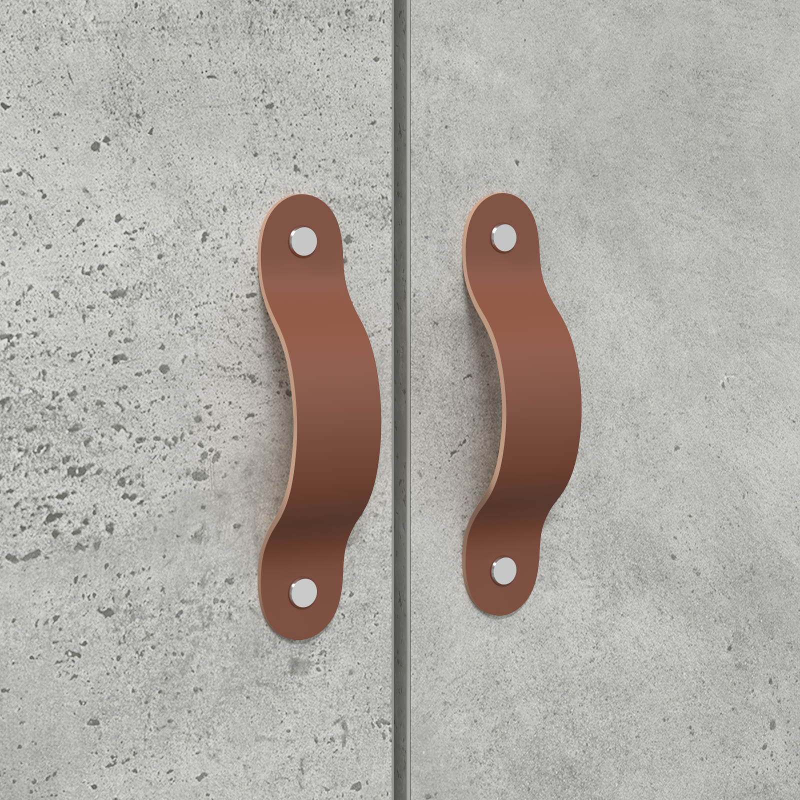 Seng med lagring Betonggrå 140 x 190 cm Konstruert tre