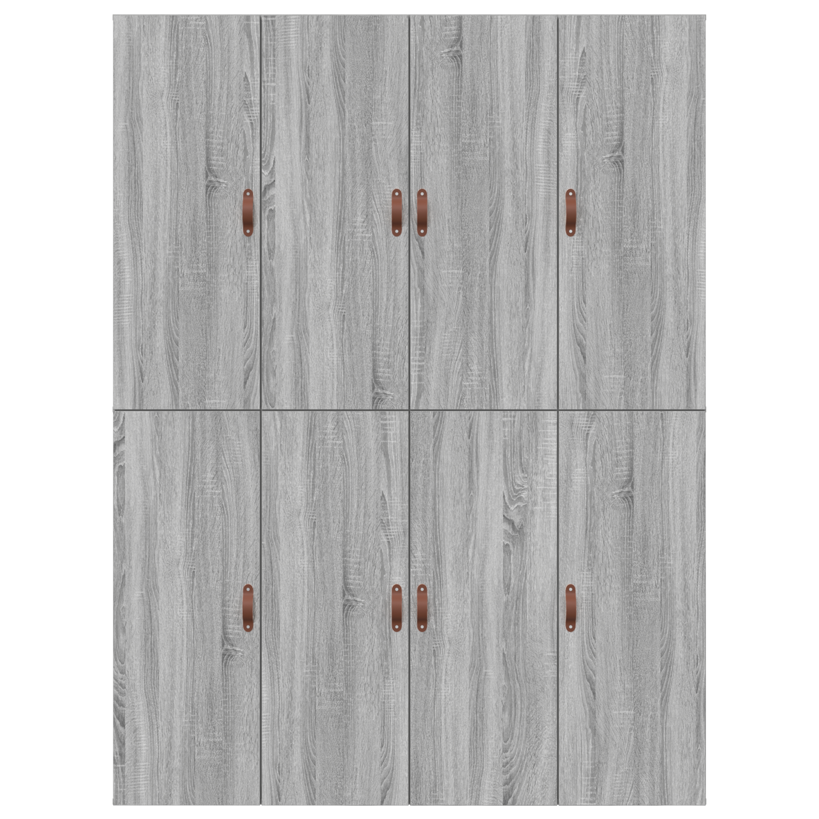 Seng med lagring Grå Sonoma 140 x 190 cm Konstruert tre