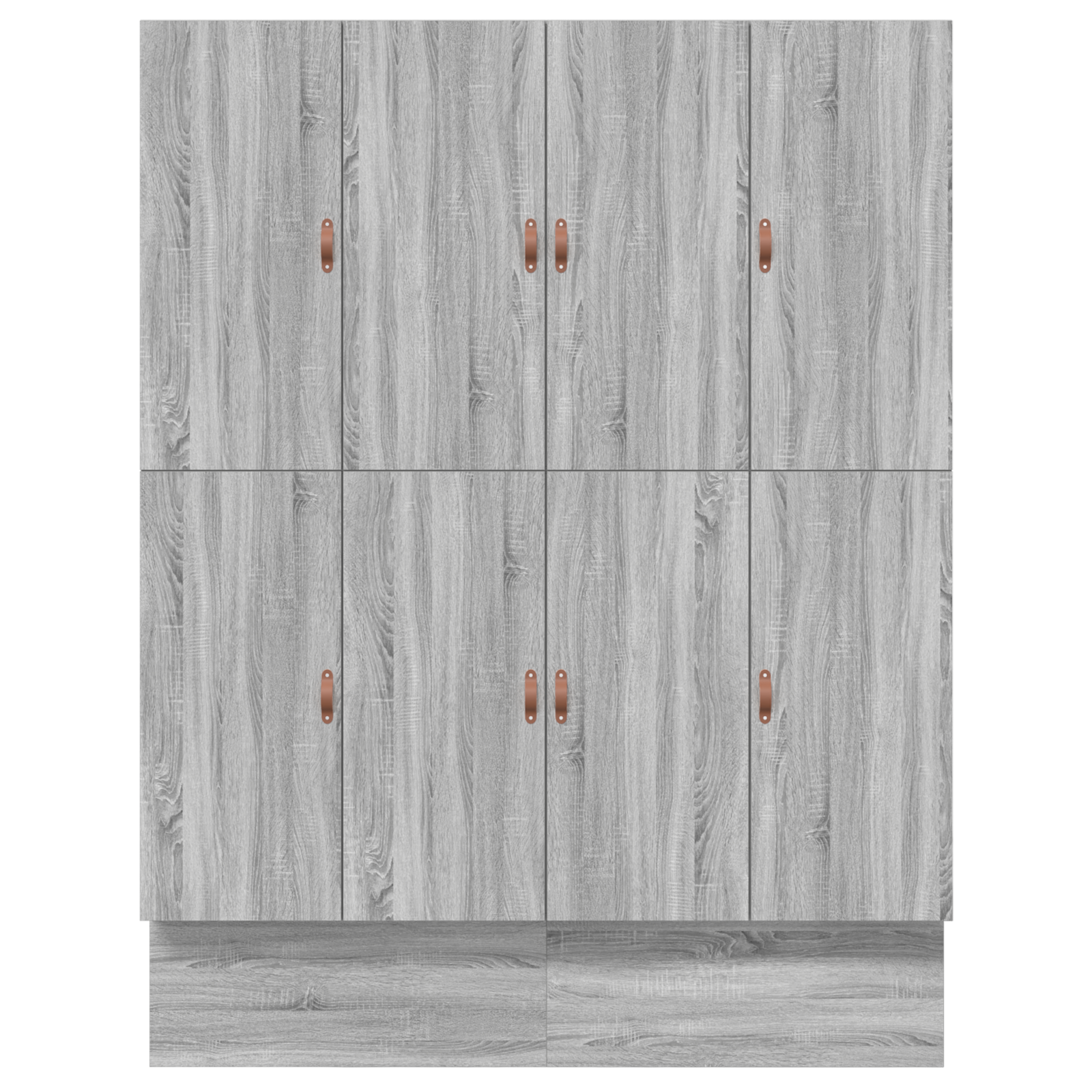 Seng med lagring med skuff Grå Sonoma 180 cm Konstruert tre