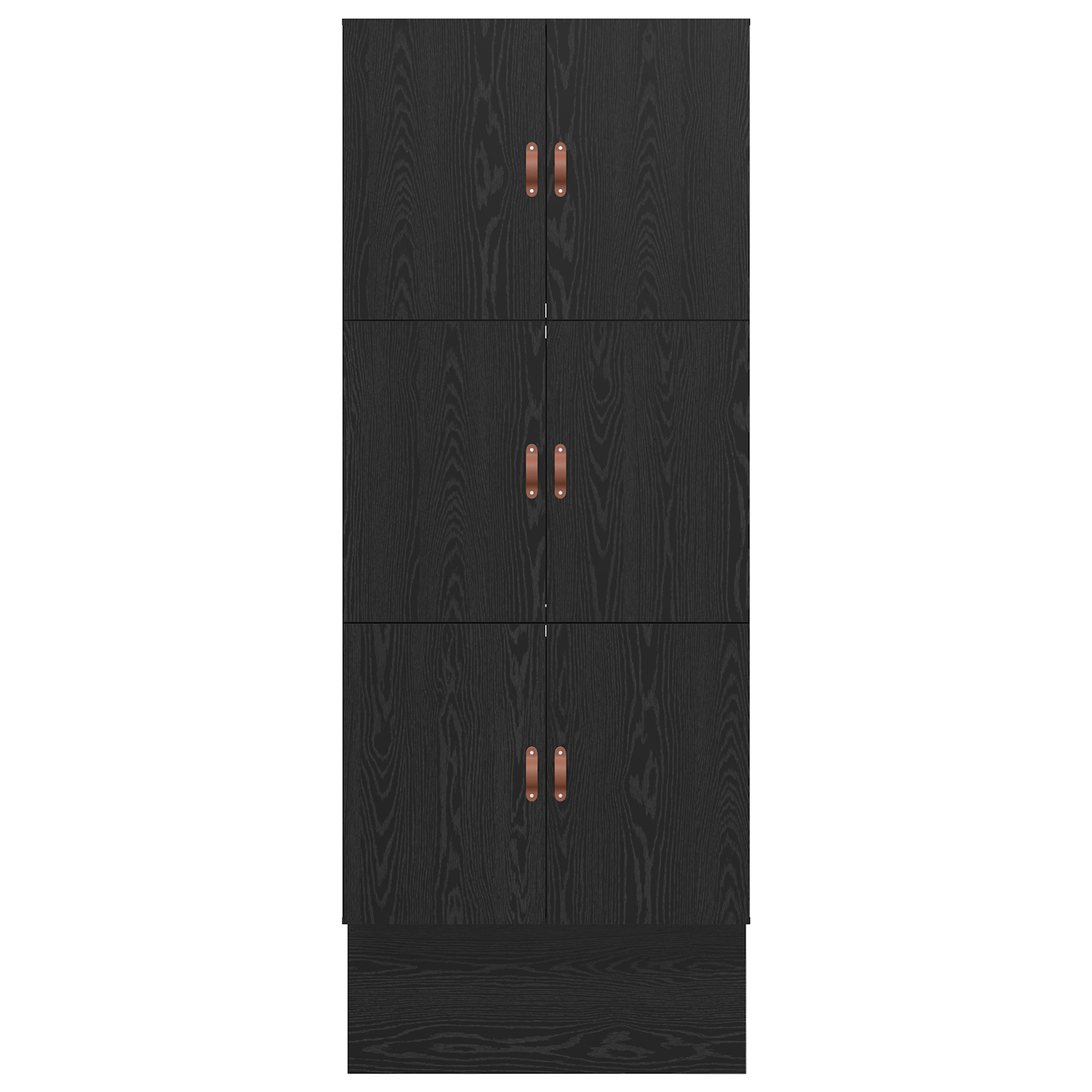 Seng med lagring med skuff Svart Eik 90 cm Konstruert tre