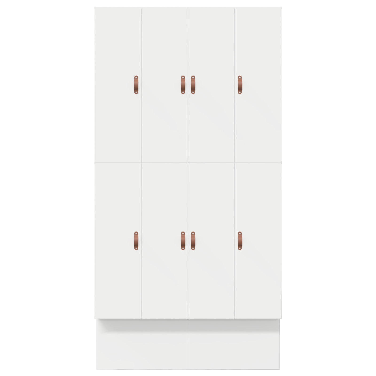 Seng med lagring med skuff Hvit 120 cm Konstruert tre