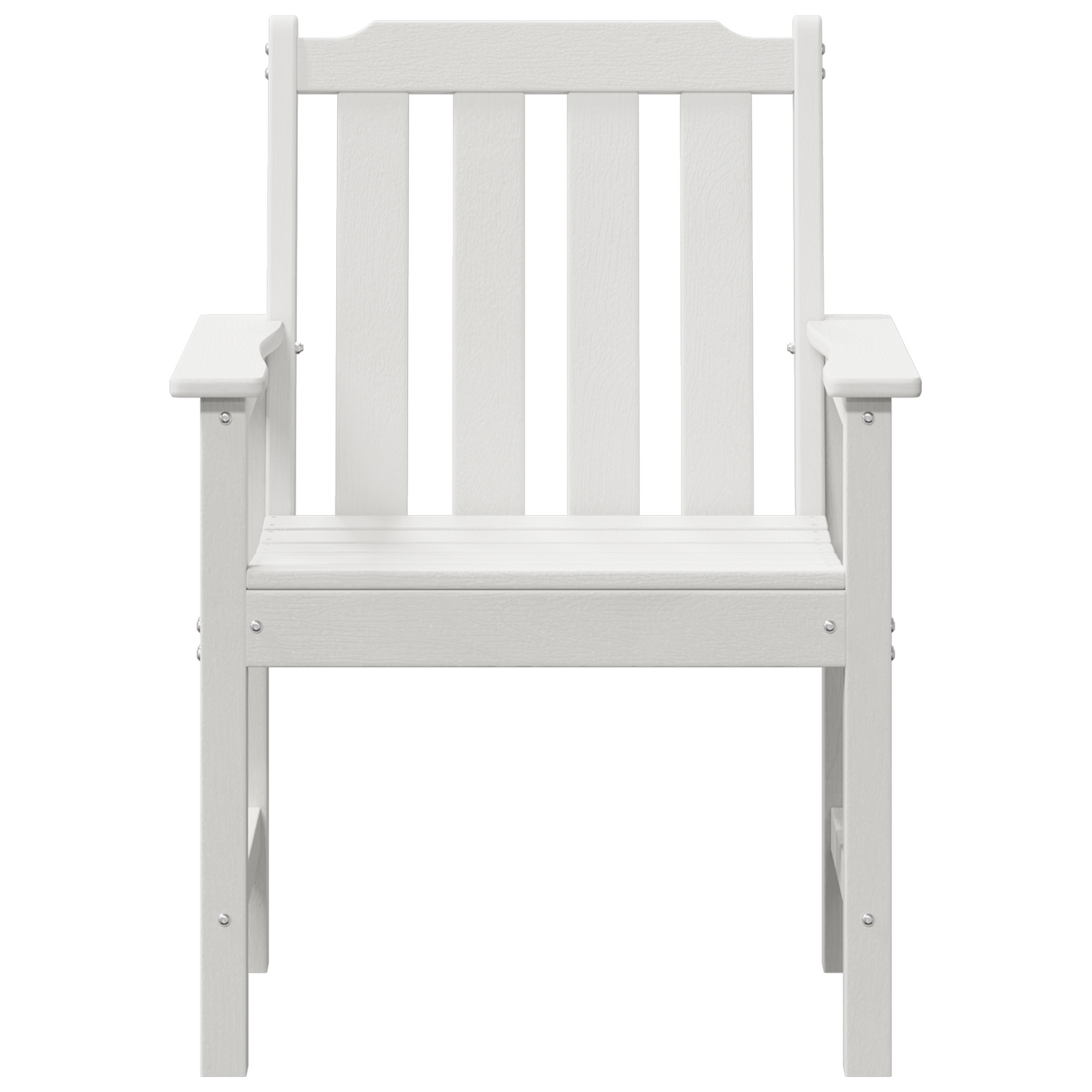 Hage Stol 4 pcs Hvit 65,5 x 59 x 88 cm Polyethylen