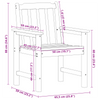 Hage spisestol med pute 4 pcs Lysegrå 65.5 x 55.5 x 88cm Plast