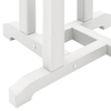 Hage bar sett 3 pcs Hvit HDPE