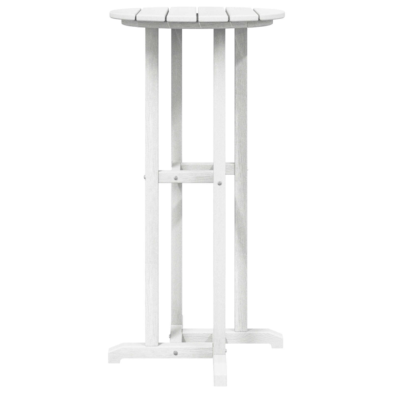 Hage bar sett 3 pcs Hvit HDPE