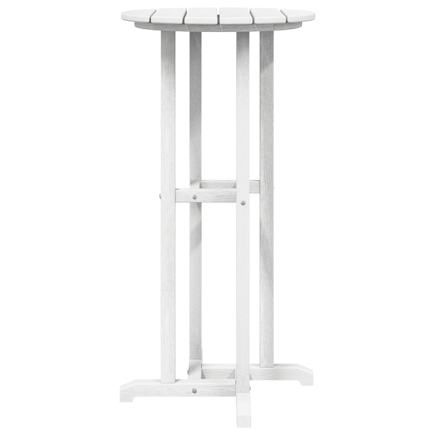 Hage bar sett 3 pcs Hvit HDPE