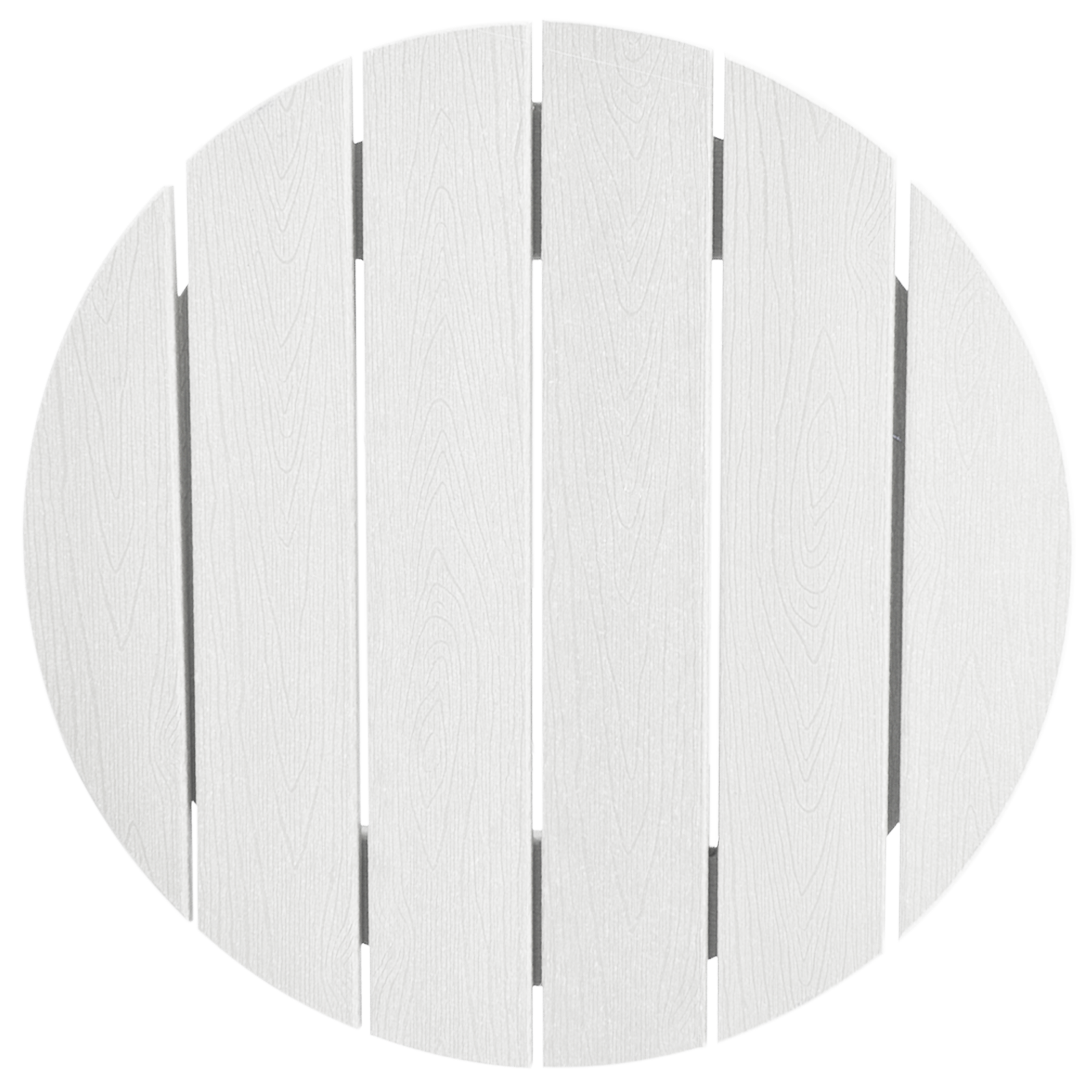 Hage bar sett 3 pcs Hvit HDPE