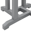 Hage bar sett 3 pcs Lysegrå HDPE