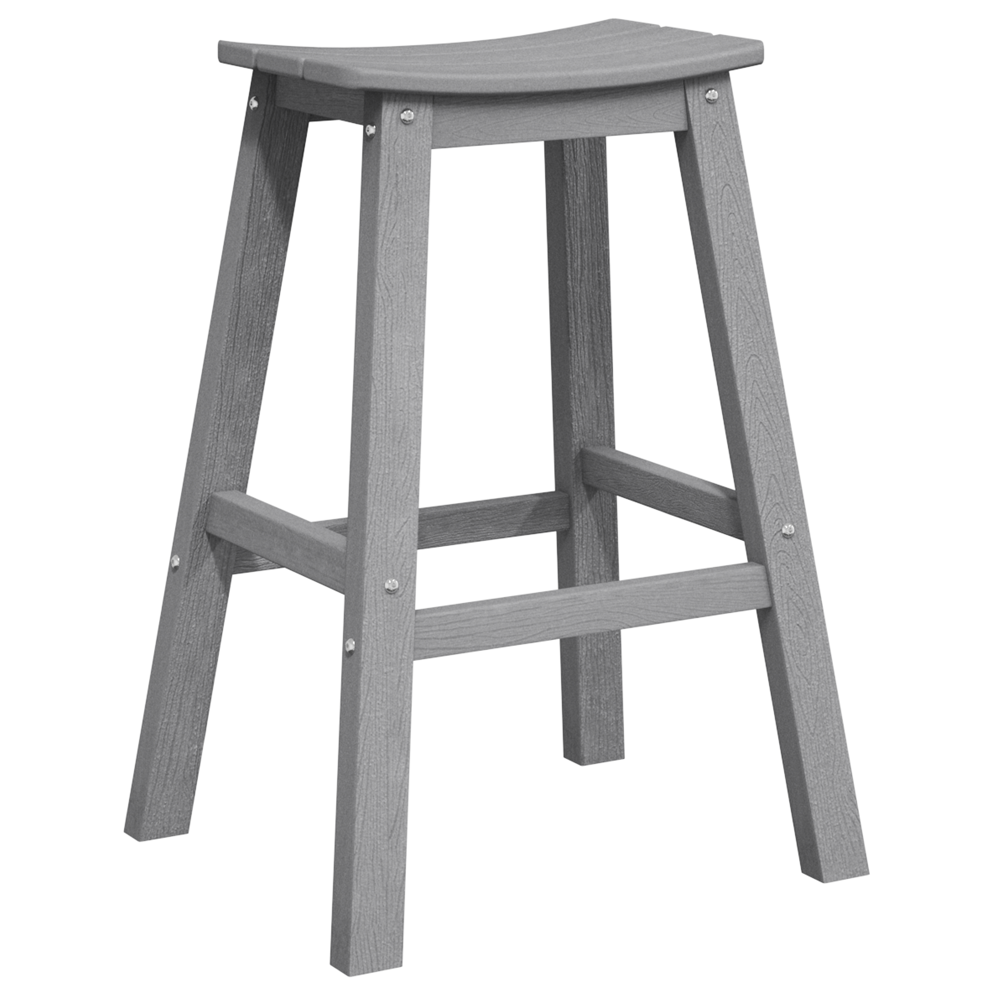 Hage bar sett 3 pcs Lysegrå HDPE