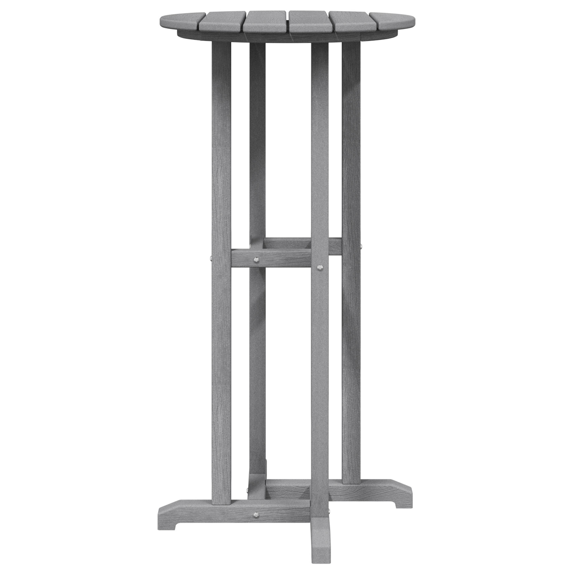 Hage bar sett 3 pcs Lysegrå HDPE