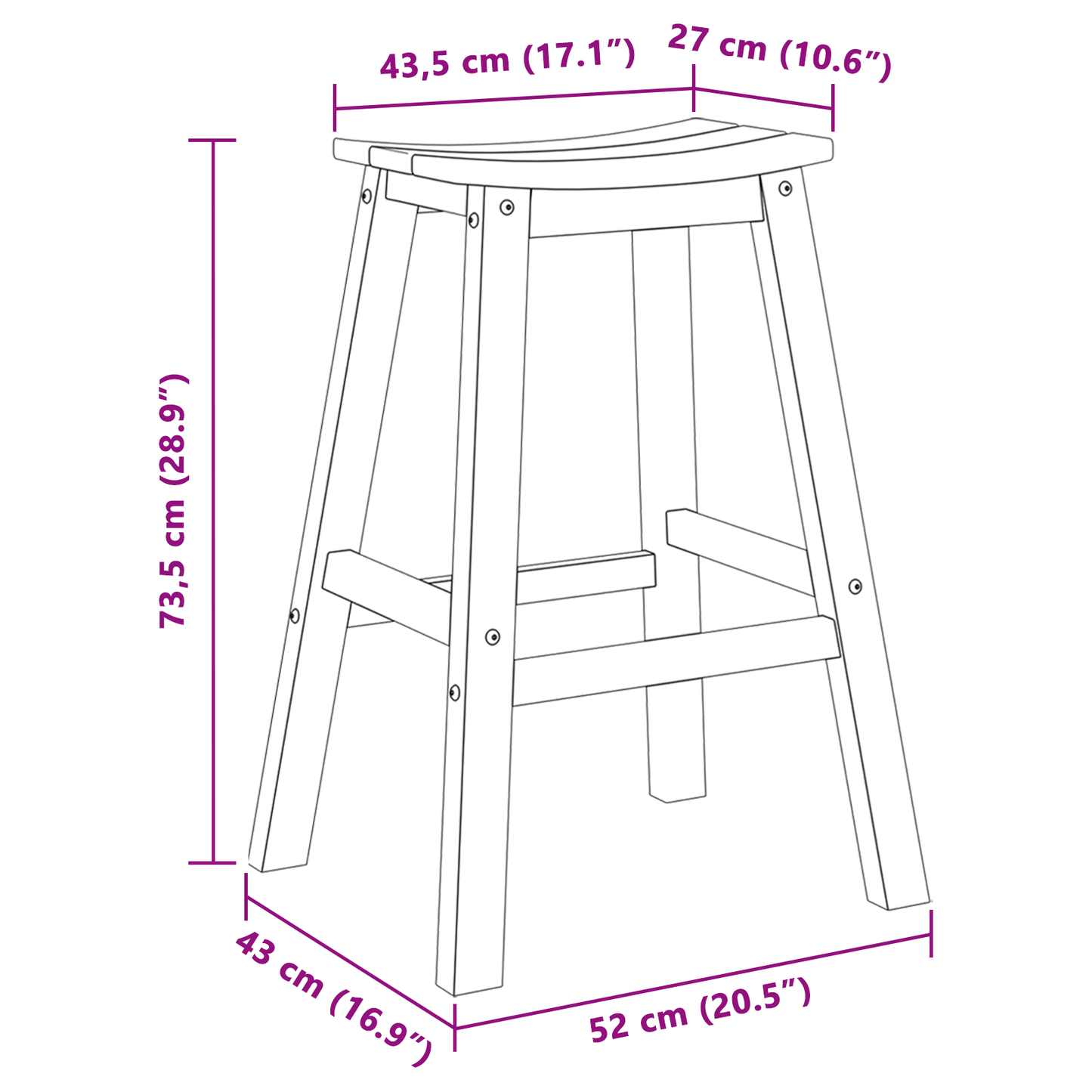 Hage bar sett 4 pcs Lysegrå HDPE