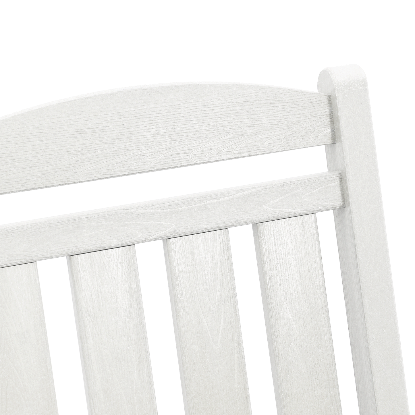 Gyngestol 2 pcs Hvit 92 x 70 x 108 cm Polyethylen
