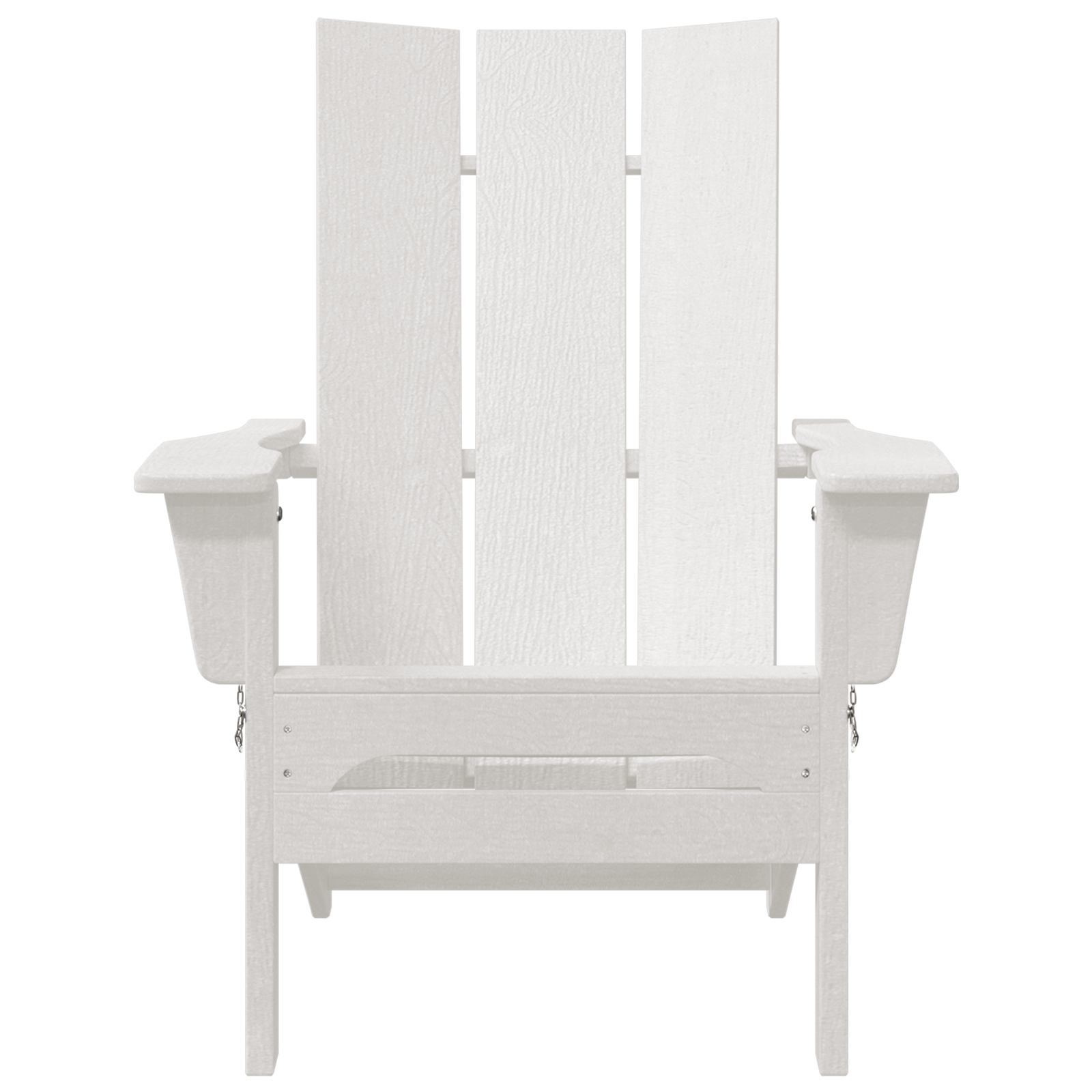 Hage lounge møbler 2 pcs Hvit 74.5 x 80.5 x 90cm Plast