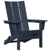 Hage lounge møbler 2 pcs Havblå 74.5 x 80.5 x 90cm Plast