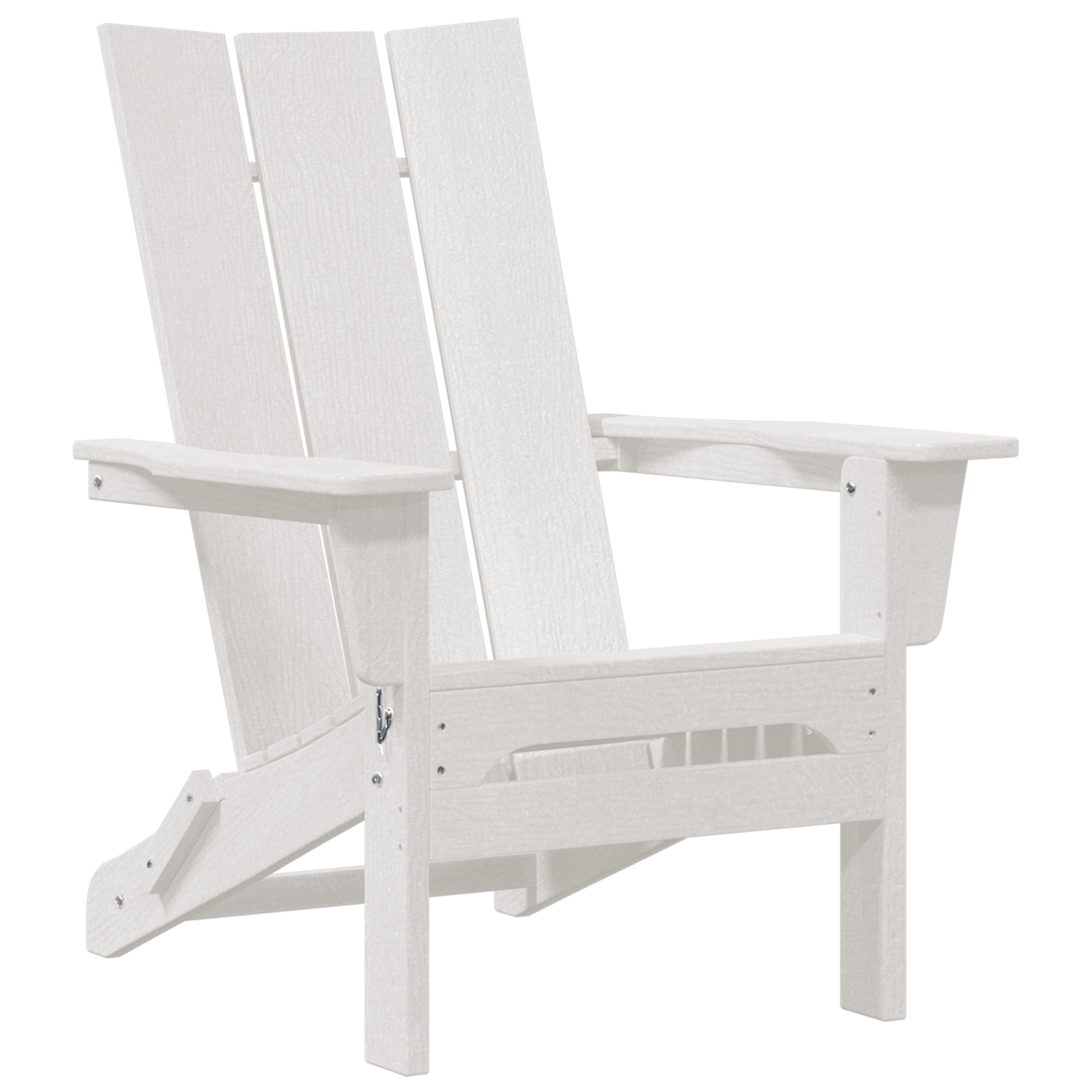 Hage lounge møbler 3 pcs Hvit 38 x 38 x 46cm Plast