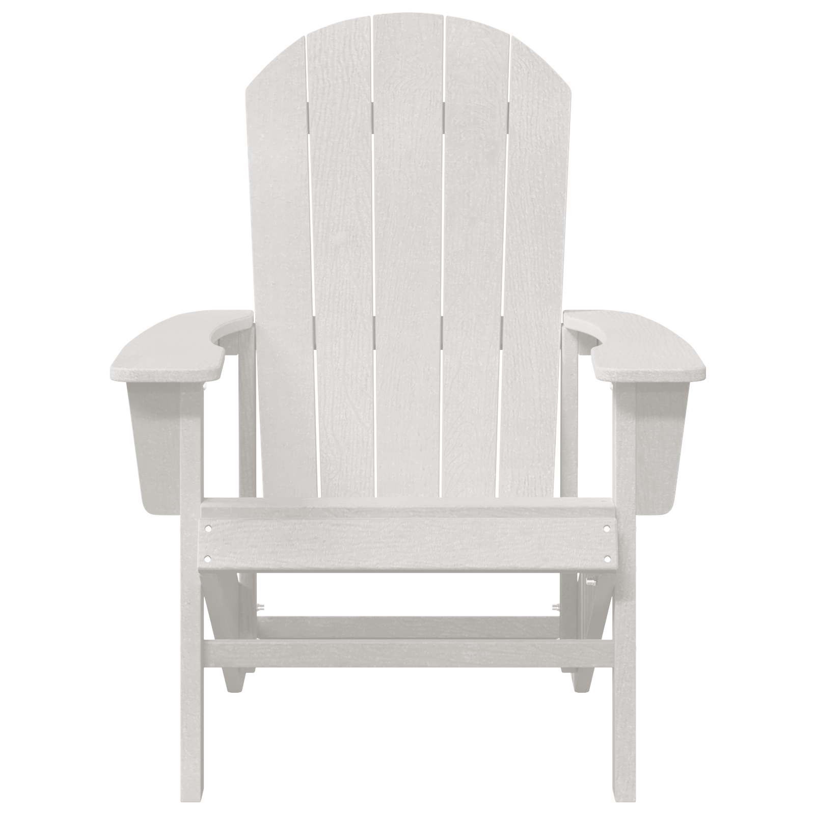 Hage lounge møbler 2 pcs Hvit 74 x 82 x 90cm Polyethylen