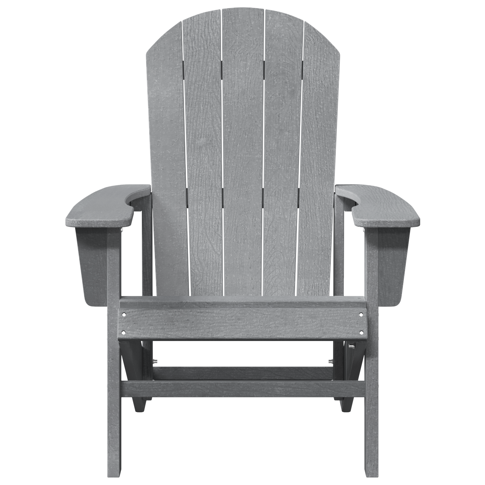 Hage lounge møbler 2 pcs Lysegrå 74 x 82 x 90cm Polyethylen